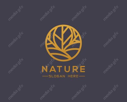 لوگوی طبیعت و محصولات طبیعی و ارگانیک MV001490