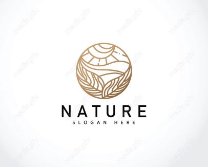لوگوی طبیعت و محصولات طبیعی و ارگانیک MV001492