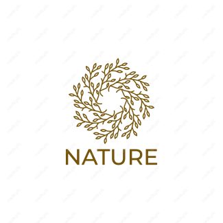 لوگوی طبیعت و محصولات طبیعی و ارگانیک MV001502