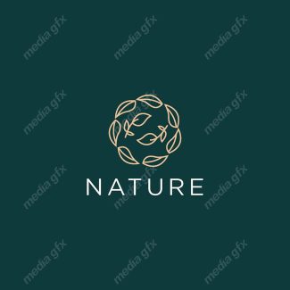 لوگوی طبیعت و محصولات طبیعی و ارگانیک MV001515