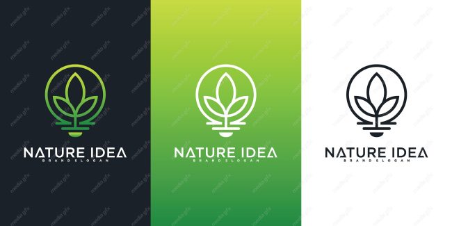 لوگوی طبیعت و محصولات طبیعی و ارگانیک MV001525