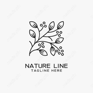 لوگوی طبیعت و محصولات طبیعی و ارگانیک MV001527