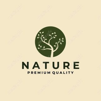 لوگوی طبیعت و محصولات طبیعی و ارگانیک MV001535