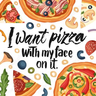 وکتور پوستر پیتزا و فست فود MV001615