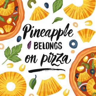 وکتور پوستر پیتزا و فست فود MV001616