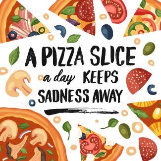 وکتور پوستر پیتزا و فست فود MV001619