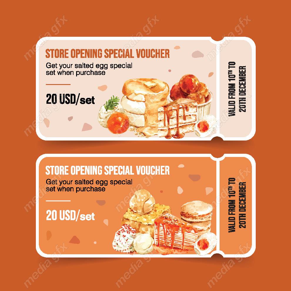 وکتور بنر و لیبل شیرینی فروشی و شیرینی خانگی MV001641