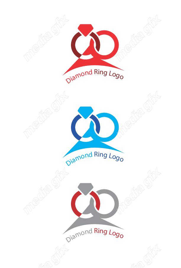 وکتور لوگوی الماس و طلا و جواهر MV001668