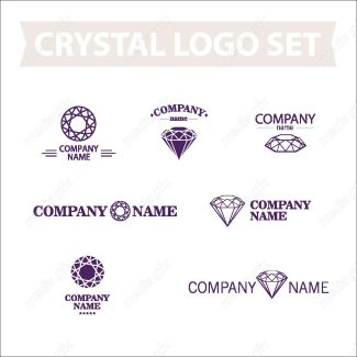 وکتور لوگوی الماس و طلا و جواهر MV001677