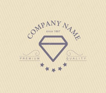وکتور لوگوی الماس و طلا و جواهر MV001681