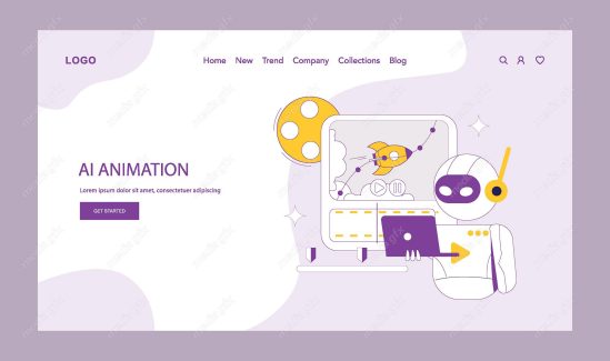 وکتور هوش مصنوعی تولید ویدیو و کاربرد های آن MV001685