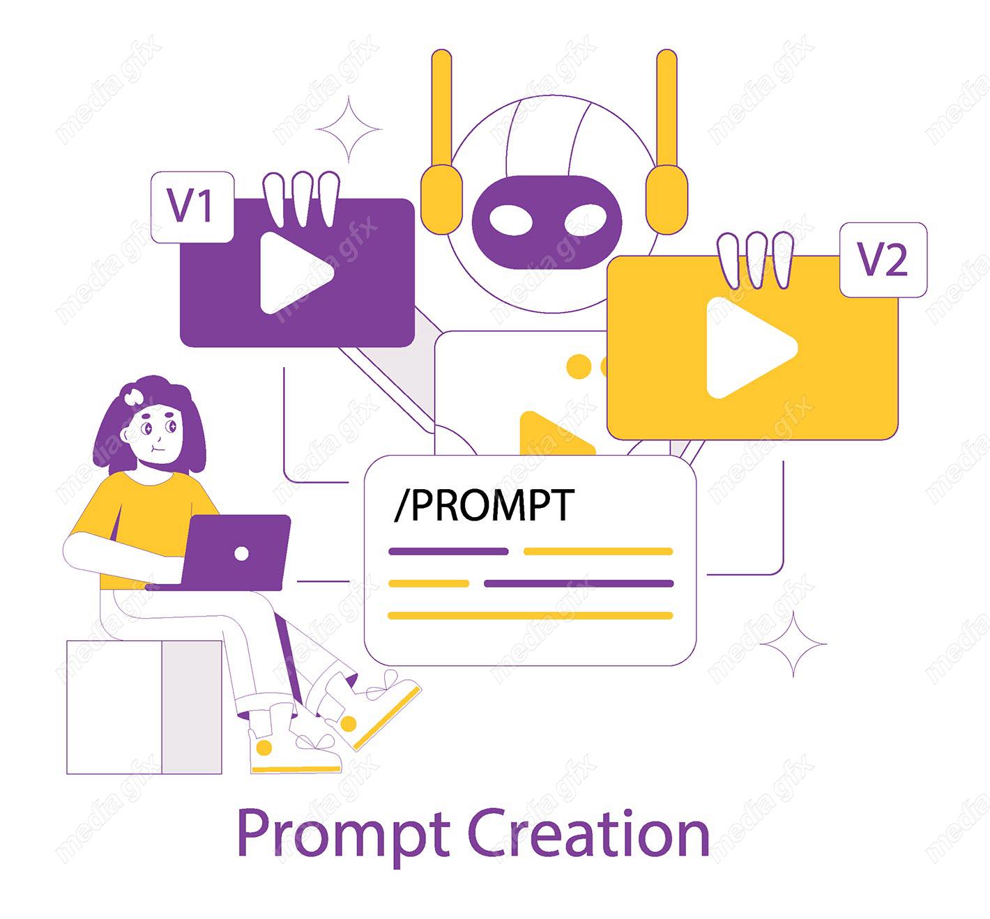 وکتور هوش مصنوعی تولید ویدیو و کاربرد های آن MV001691