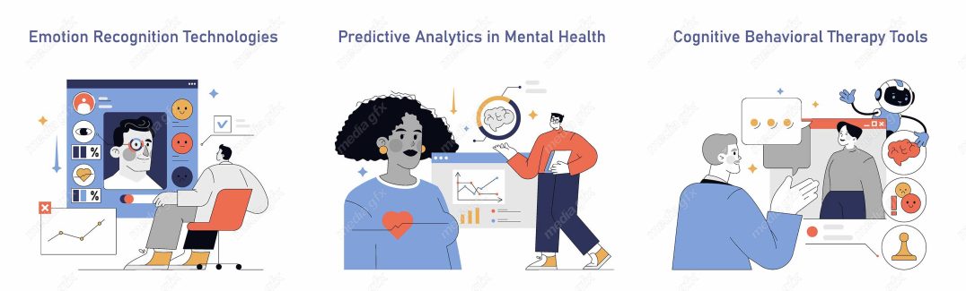 وکتور هوش مصنوعی و روانشناسی، روانپزشکی و روان درمانی MV001702