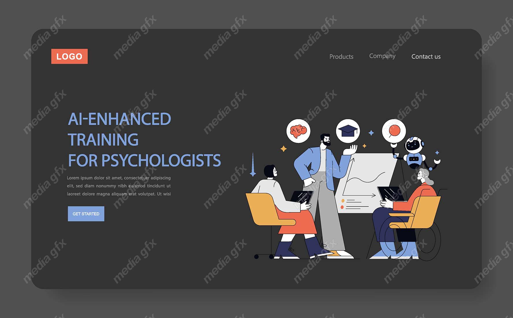 وکتور هوش مصنوعی و روانشناسی، روانپزشکی و روان درمانی MV001710