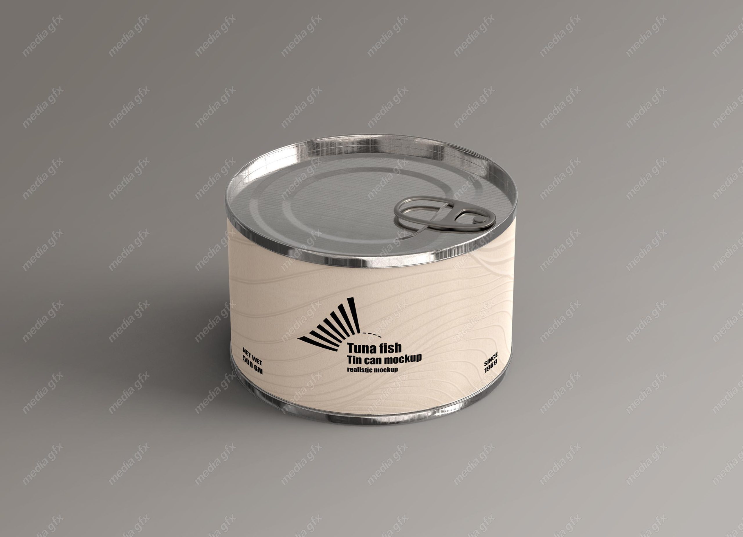 موکاپ تن ماهی لایه باز MP001840