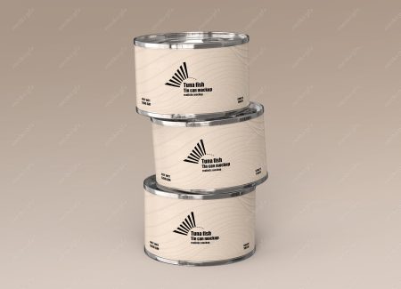 موکاپ تن ماهی لایه باز MP001843