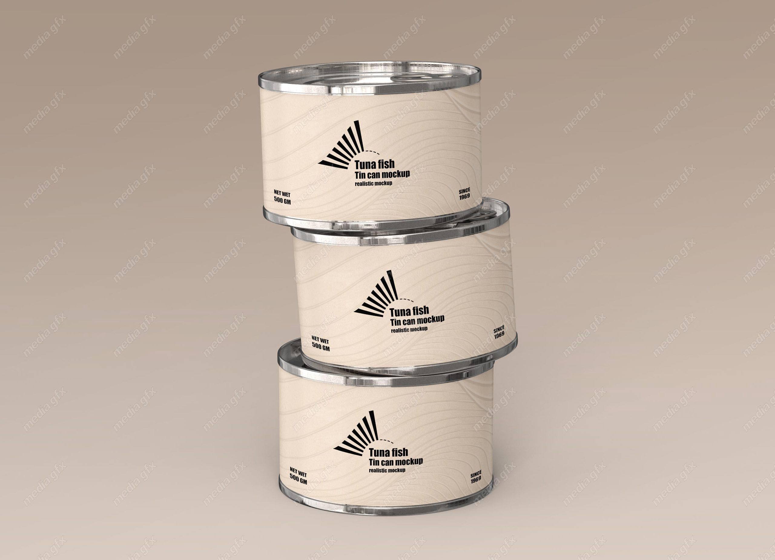 موکاپ تن ماهی لایه باز MP001843