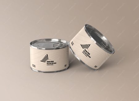 موکاپ تن ماهی لایه باز MP001845