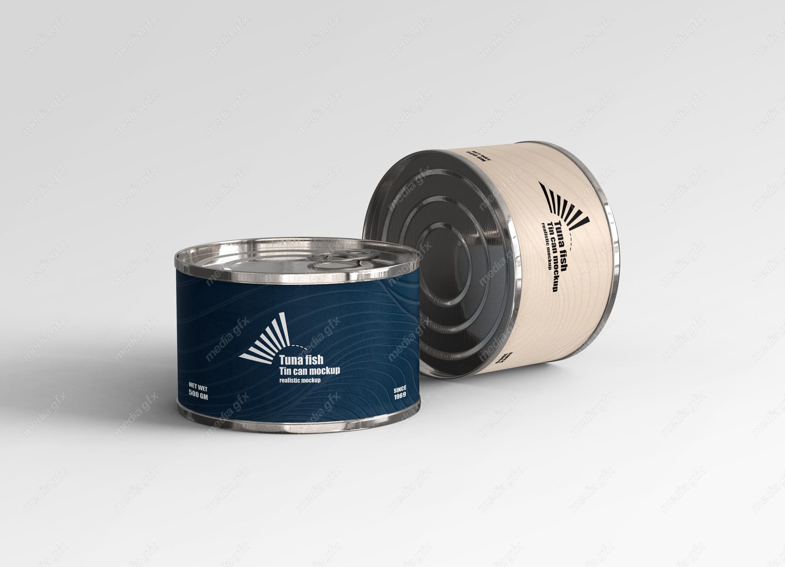 موکاپ تن ماهی لایه باز MP001846