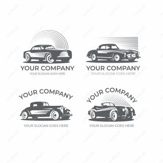 وکتور لوگوی ماشین های کلاسیک و قدیمی MV000576