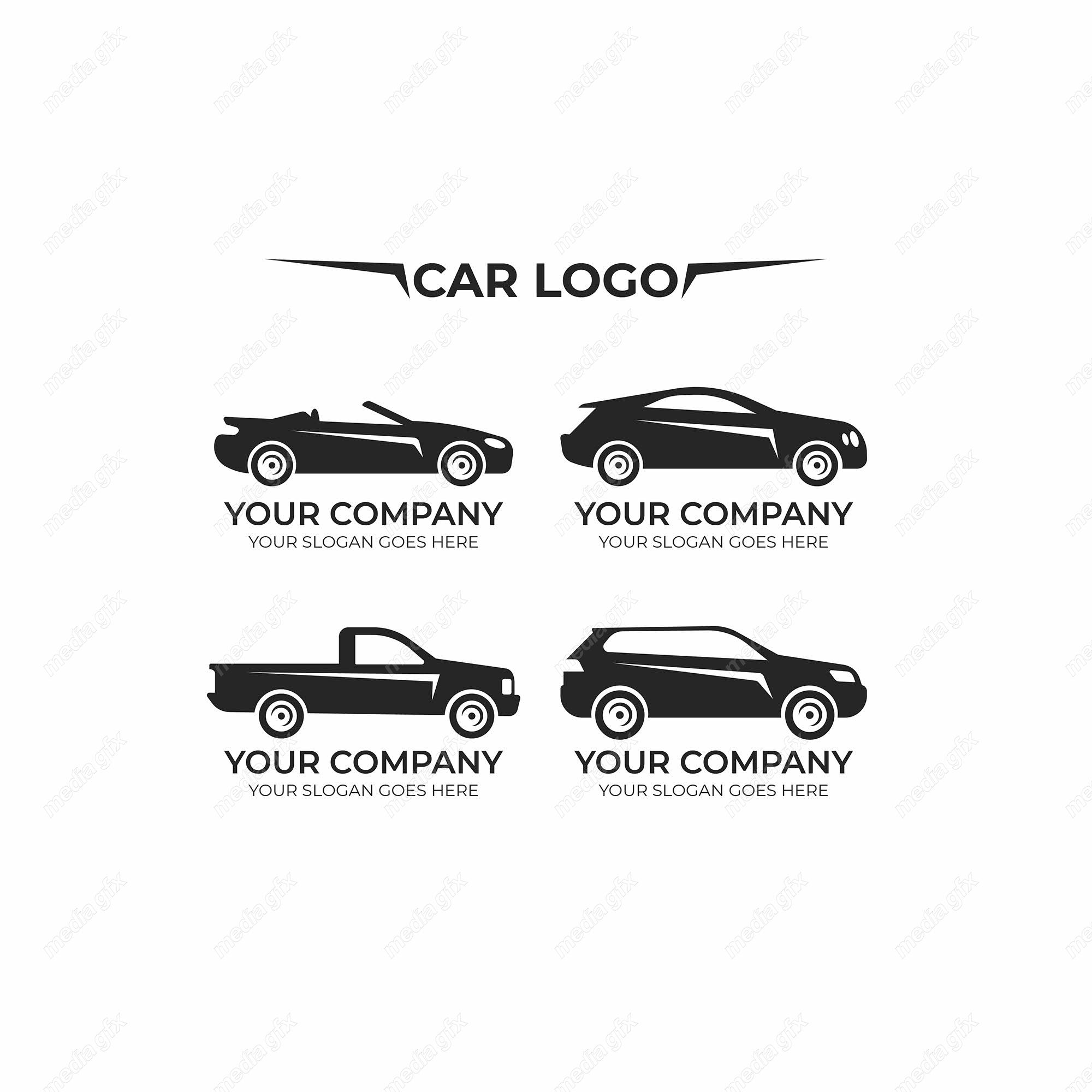 وکتور لوگوی ماشین های کلاسیک و قدیمی MV000577