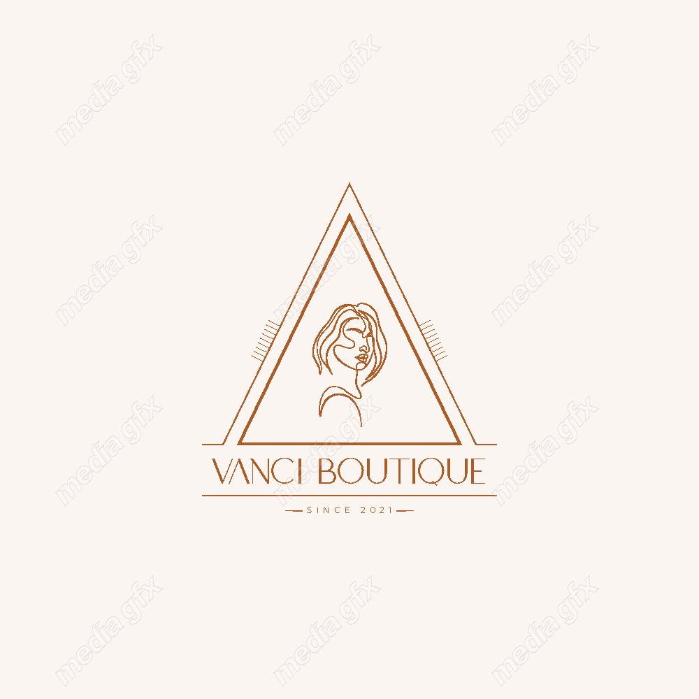 وکتور لوگوی مینیمال سالن زیبایی، سالن عروس و آرایشگاه زنانه MV000699