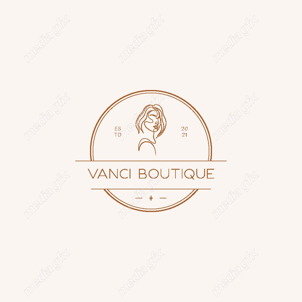 وکتور لوگوی مینیمال سالن زیبایی، سالن عروس و آرایشگاه زنانه MV000700