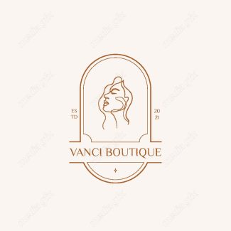 وکتور لوگوی مینیمال سالن زیبایی، سالن عروس و آرایشگاه زنانه MV000710