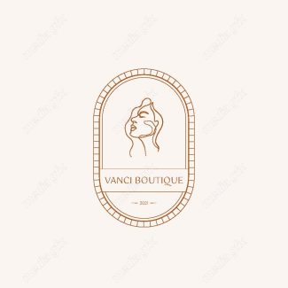 وکتور لوگوی مینیمال سالن زیبایی، سالن عروس و آرایشگاه زنانه MV000714