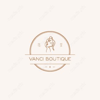 وکتور لوگوی مینیمال سالن زیبایی، سالن عروس و آرایشگاه زنانه MV000716