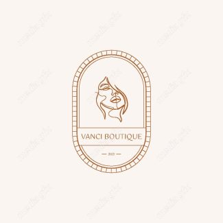 وکتور لوگوی مینیمال سالن زیبایی، سالن عروس و آرایشگاه زنانه MV000722