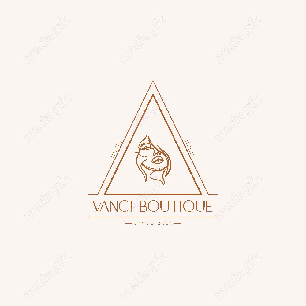 وکتور لوگوی مینیمال سالن زیبایی، سالن عروس و آرایشگاه زنانه MV000723