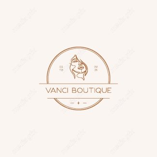 وکتور لوگوی مینیمال سالن زیبایی، سالن عروس و آرایشگاه زنانه MV000724