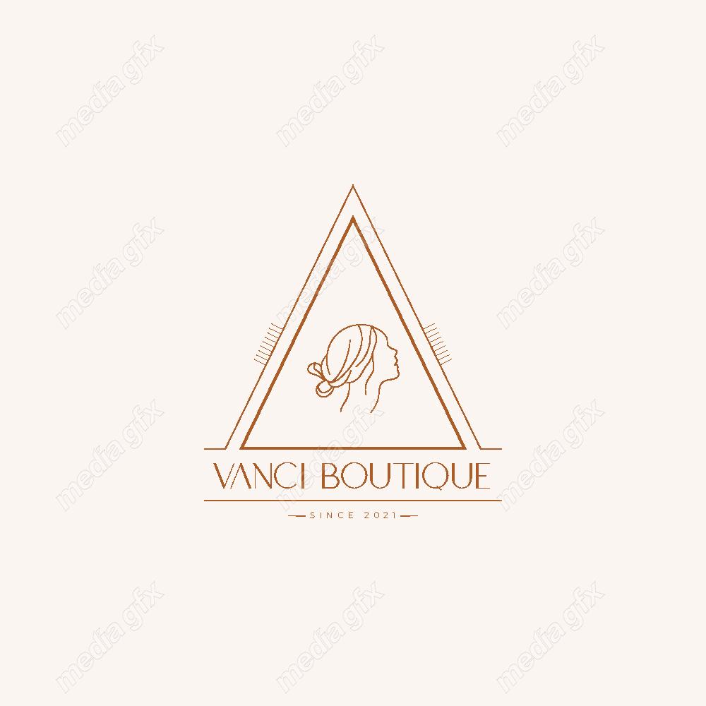 وکتور لوگوی مینیمال سالن زیبایی، سالن عروس و آرایشگاه زنانه MV000731