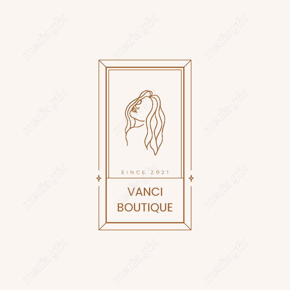 وکتور لوگوی مینیمال سالن زیبایی، سالن عروس و آرایشگاه زنانه MV000735