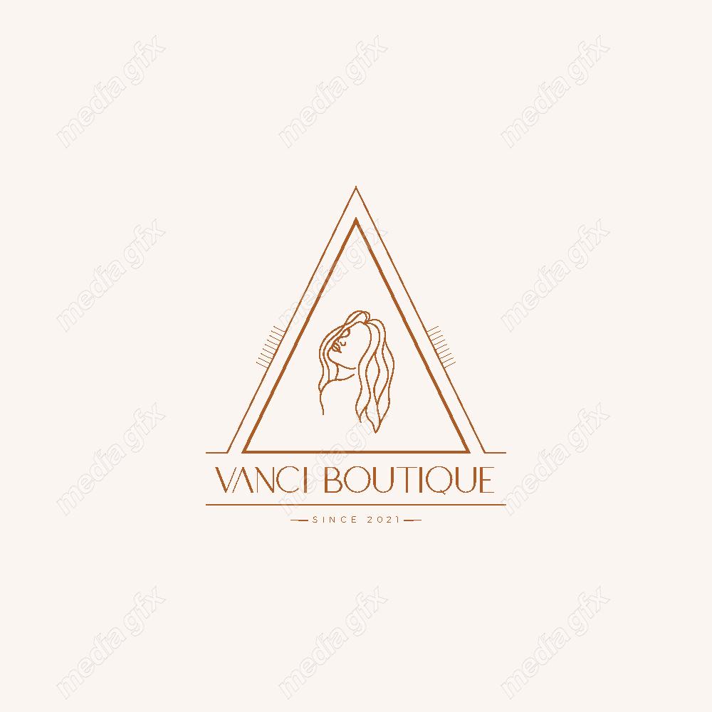 وکتور لوگوی مینیمال سالن زیبایی، سالن عروس و آرایشگاه زنانه MV000739