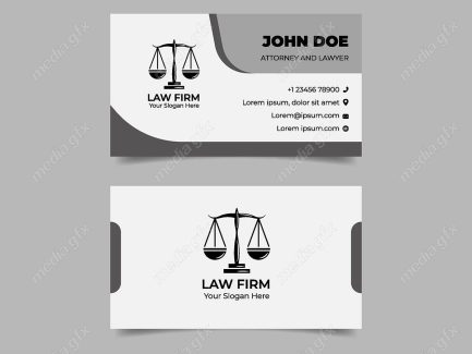 وکتور کارت ویزیت وکیل MV000763