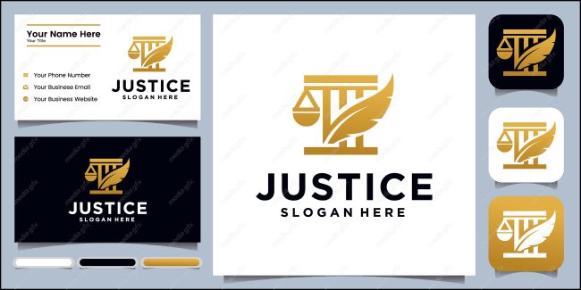 وکتور کارت ویزیت وکیل MV000771