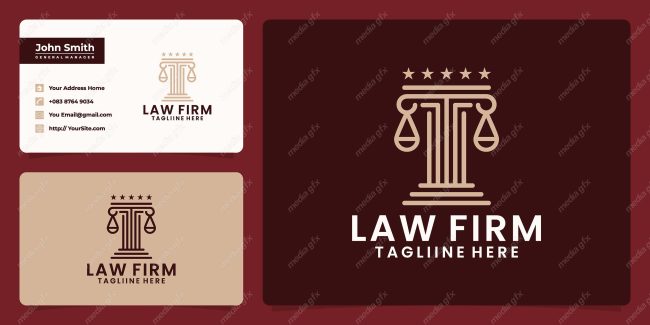 وکتور کارت ویزیت وکیل MV000773