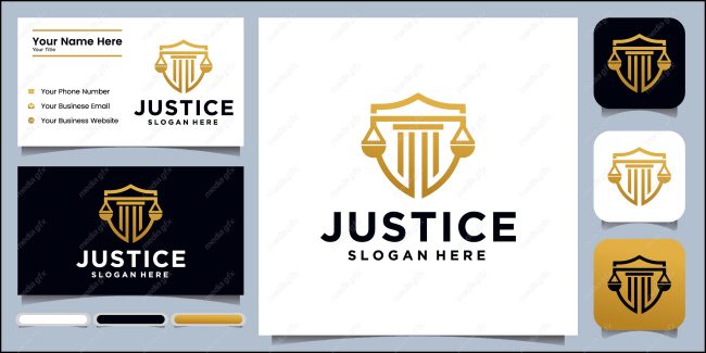 وکتور کارت ویزیت وکیل MV000774