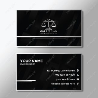 وکتور کارت ویزیت وکیل MV000782