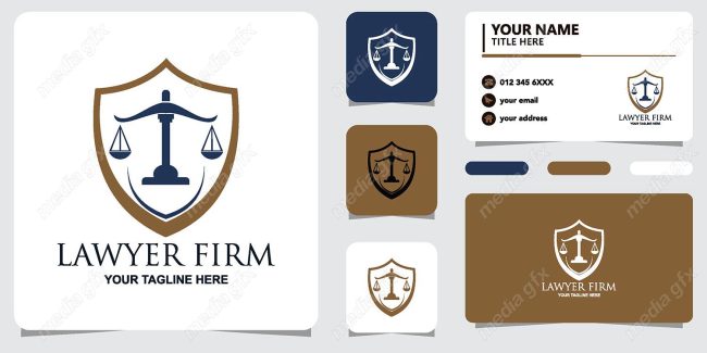 وکتور کارت ویزیت وکیل MV000783