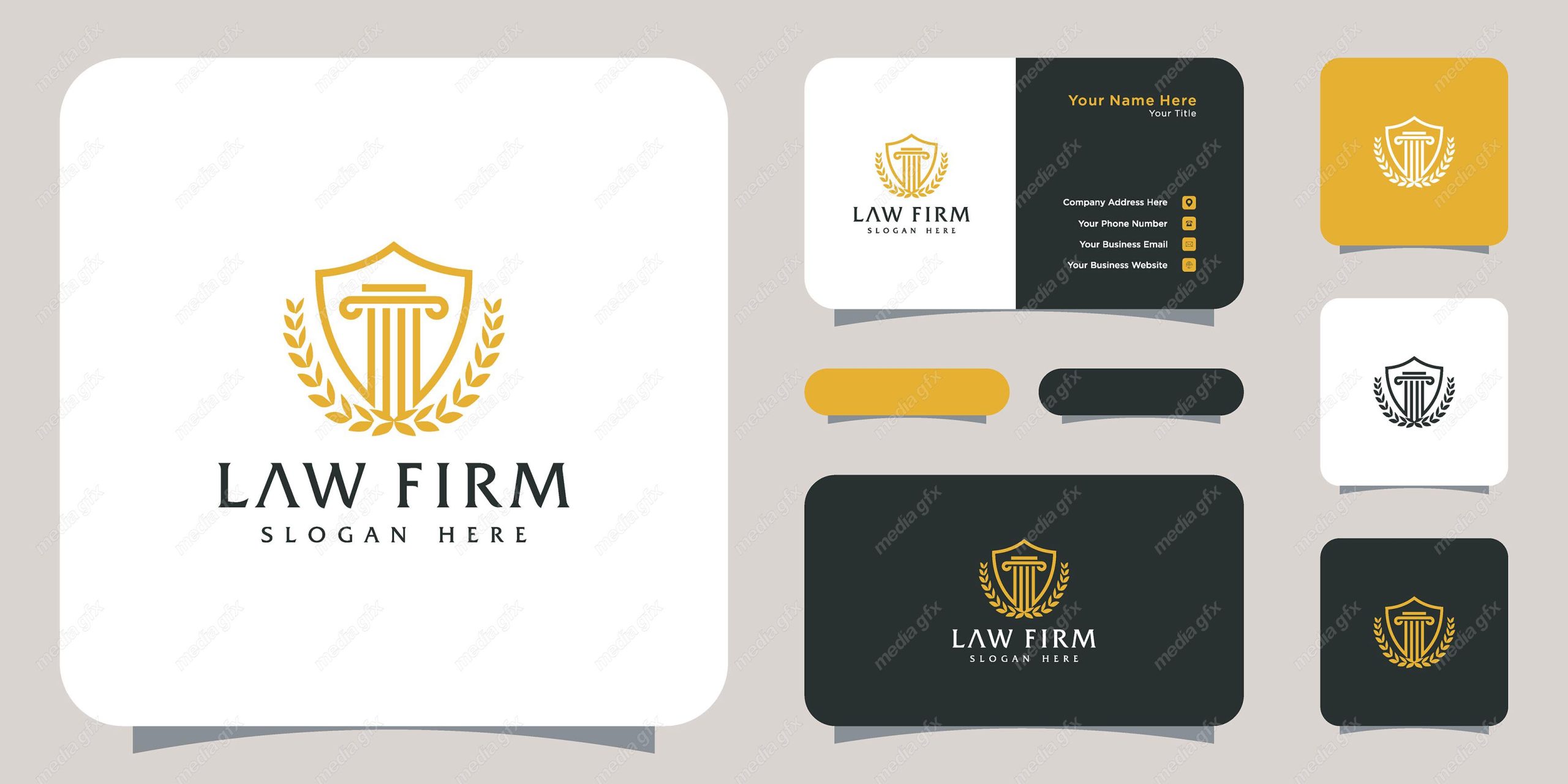 وکتور کارت ویزیت وکیل MV000785