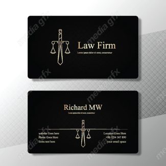 وکتور کارت ویزیت وکیل MV000787