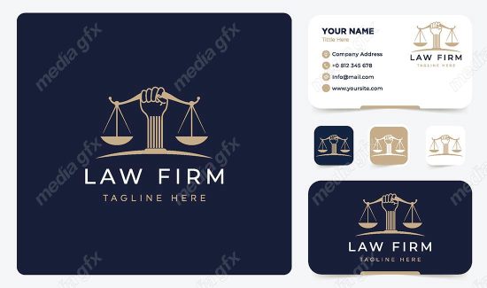 وکتور کارت ویزیت وکیل MV000789