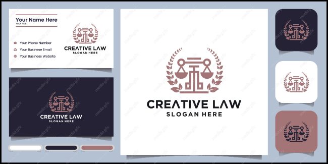 وکتور کارت ویزیت وکیل MV000792