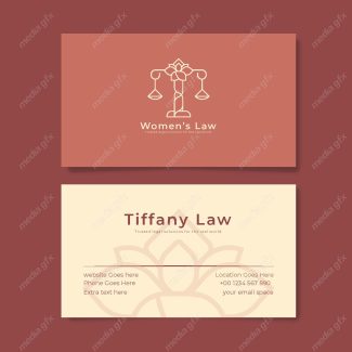 وکتور کارت ویزیت وکیل MV000793