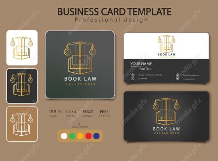 وکتور کارت ویزیت وکیل MV000800