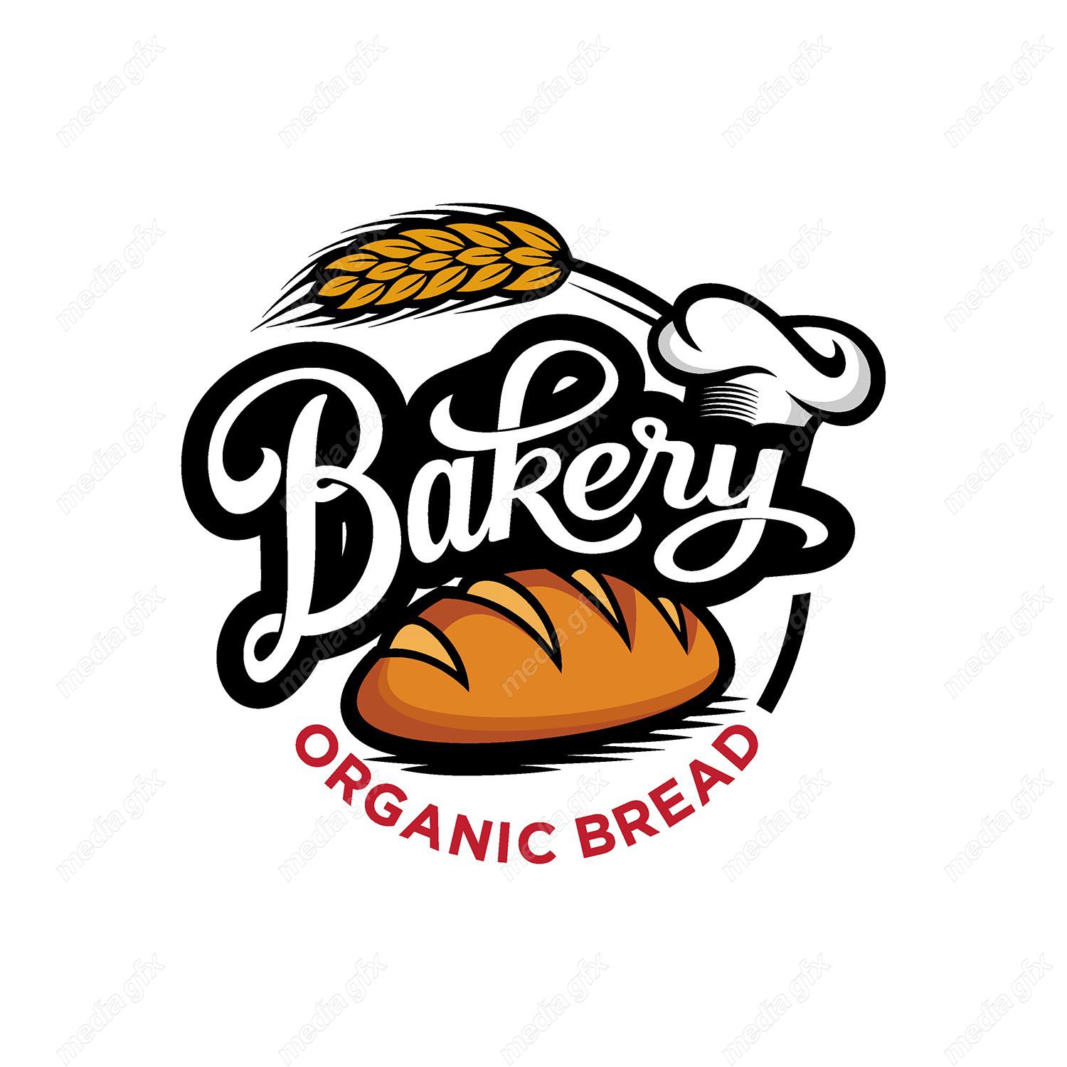 وکتور  لوگو ی نانوایی و شیرینی پزی MV000822