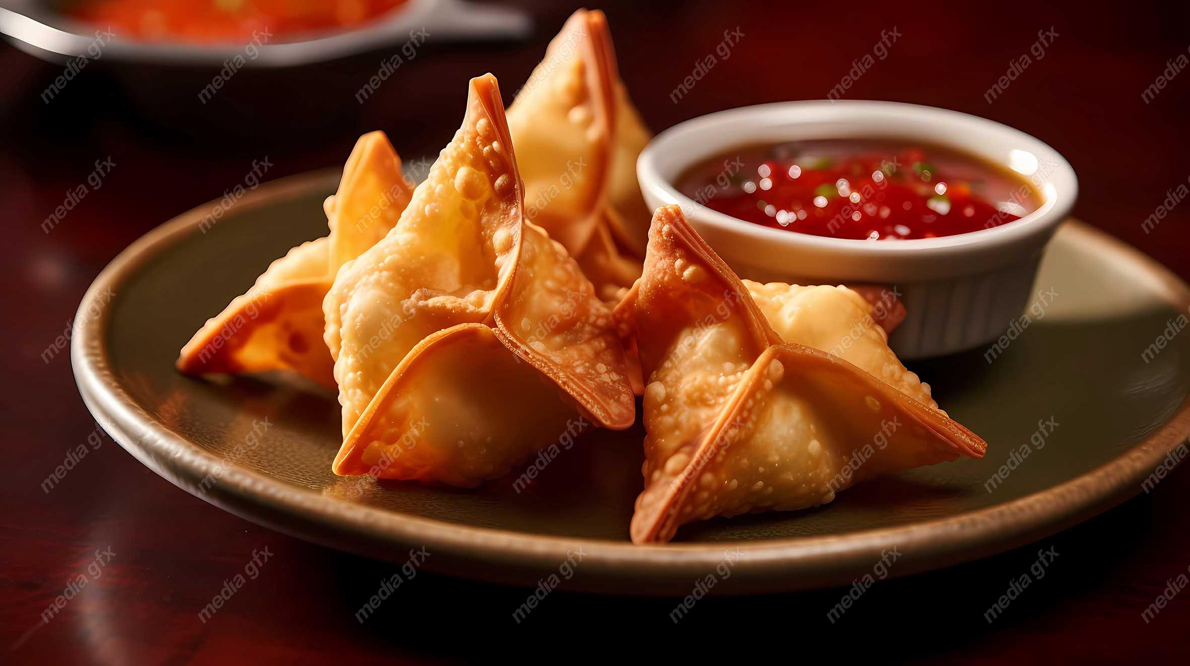 عکس با کیفیت سمبوسه سرخ شده MJ002092